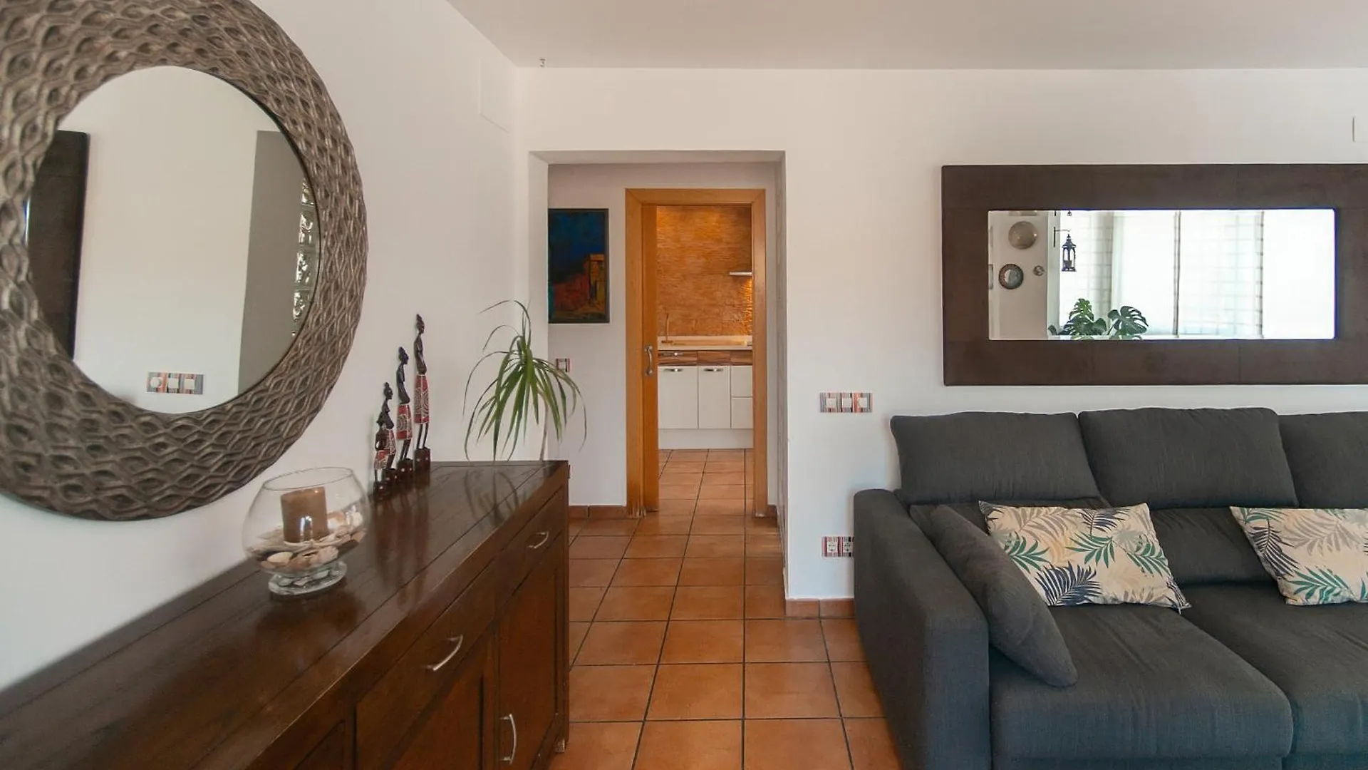 Welcs Apartamento 257 Pda Con Terraza Con Vista 桑特费柳德吉克索尔斯 公寓