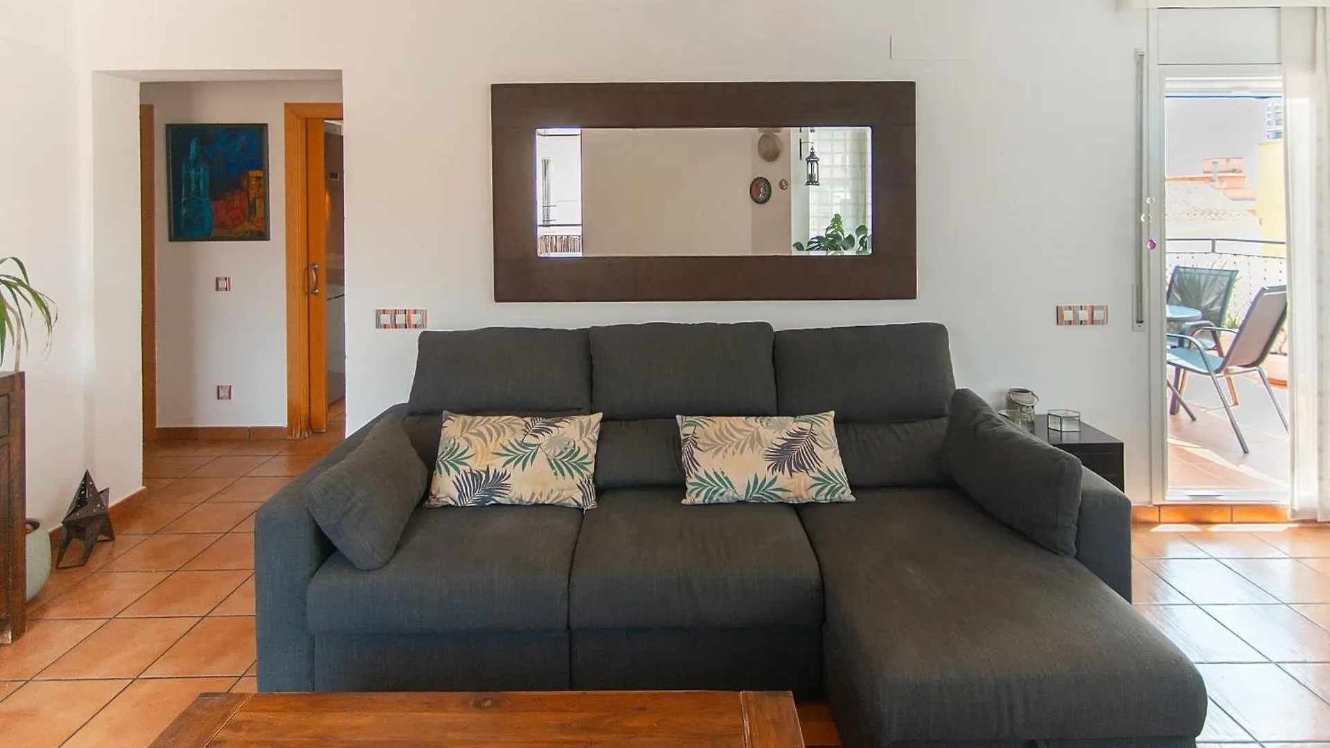 Welcs Apartamento 257 Pda Con Terraza Con Vista 桑特费柳德吉克索尔斯 公寓